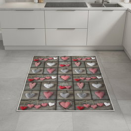 Conceptum Alfombra Multicolor 50 x 80 cm con Impresión 3D